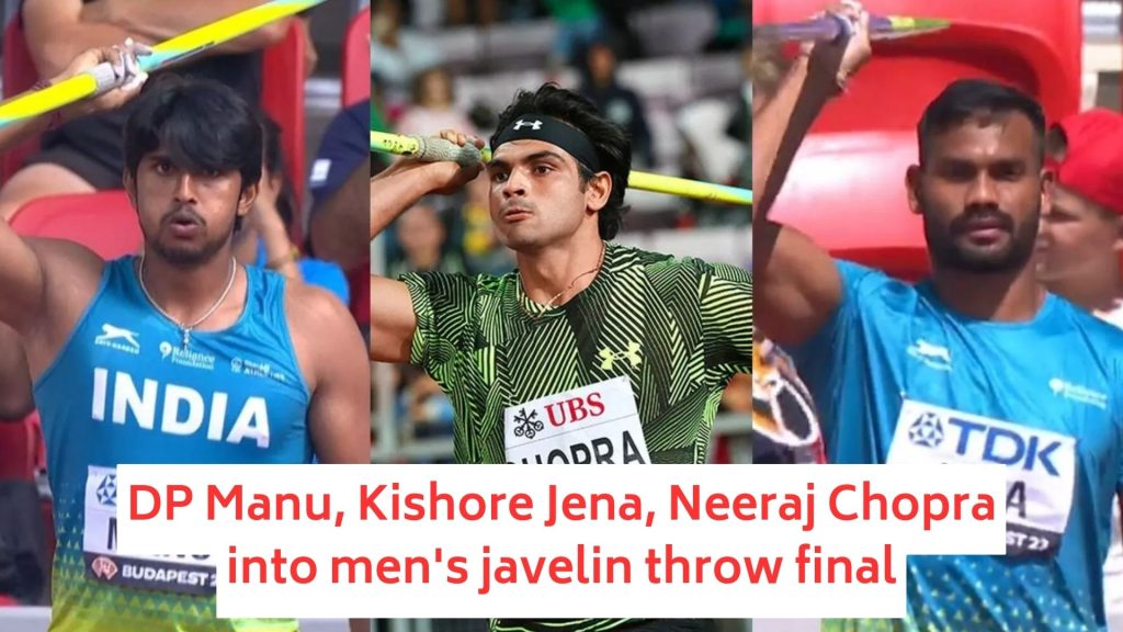 BWF World Championships 2023 DP Manu, Kishore Jena, Neeraj Chopra into men's javelin throw final